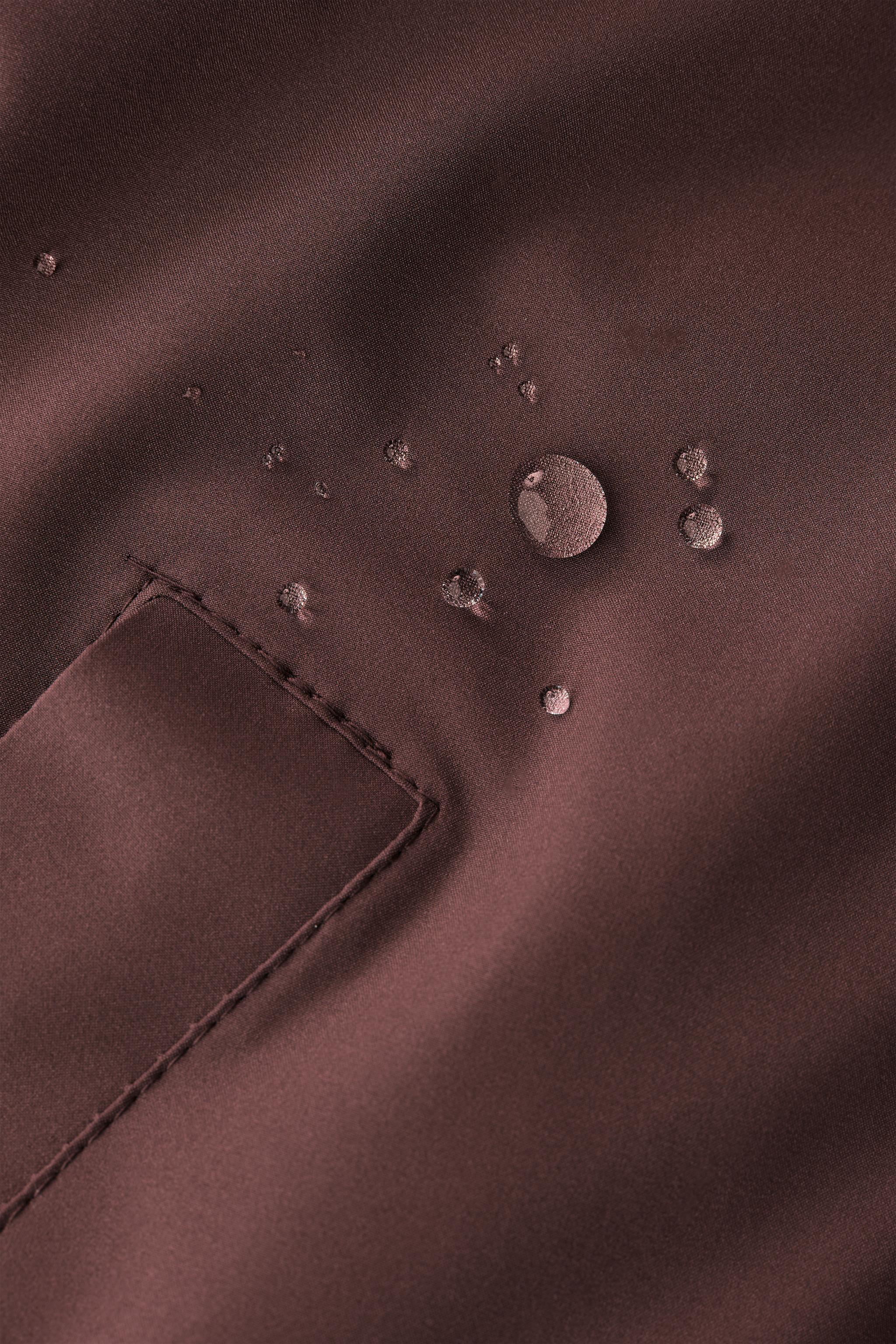 HOODED WATER REPELLENT PUFFER COAT